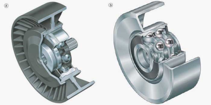 para Impresora 3D Cinturón de 6 mm polea Loca de transmisión por Correa de distribución con polea de distribución de rodamiento Poleas mecánicas para Correa Sincronizada 